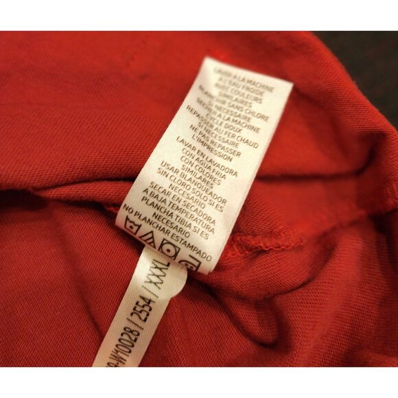 NEW Life Is Good Women's XXXL Crusher Tee Red V-Neck Santa Dog Graphic. Cotton - Picture 14 of 16